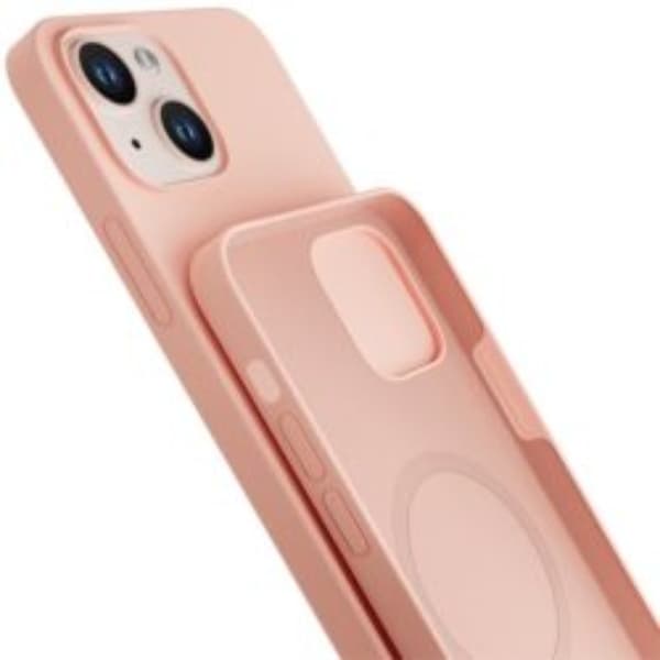 3mk iPhone 13/14/15 Mobilskal Magsafe Hardy - Rosa