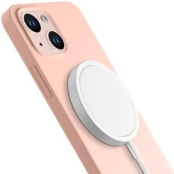 3mk iPhone 13/14/15 Mobilskal Magsafe Hardy - Rosa
