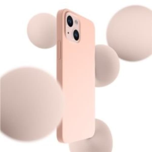 3mk iPhone 13/14/15 Mobilskal Magsafe Hardy - Rosa