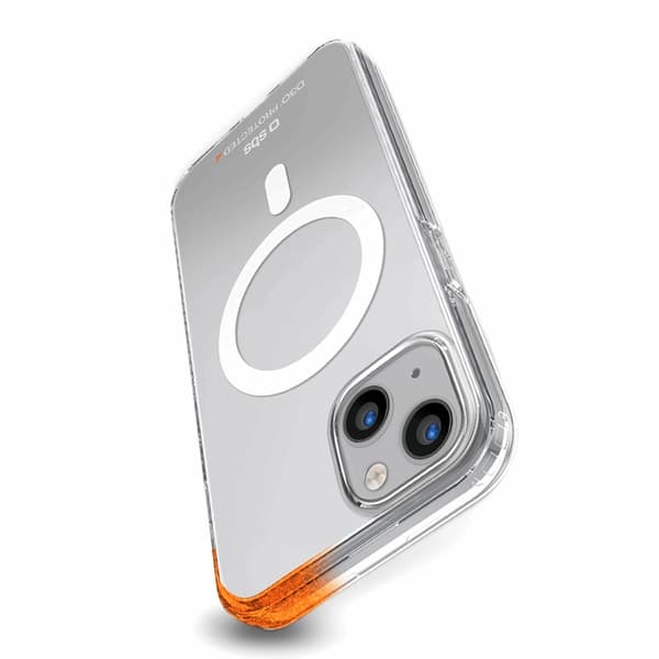 SBS iPhone 15 Mobilskal Magsafe D3O - Transparent