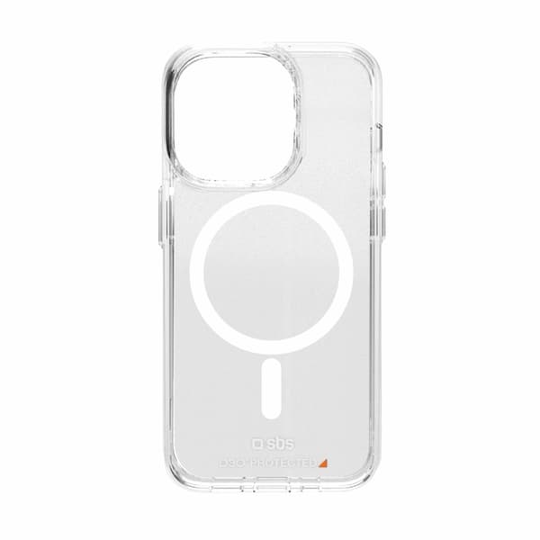 SBS iPhone 15 Mobilskal Magsafe D3O - Transparent