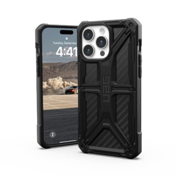 UAG iPhone 15 pro Max Mobilskal Monarch - Carbon Svart