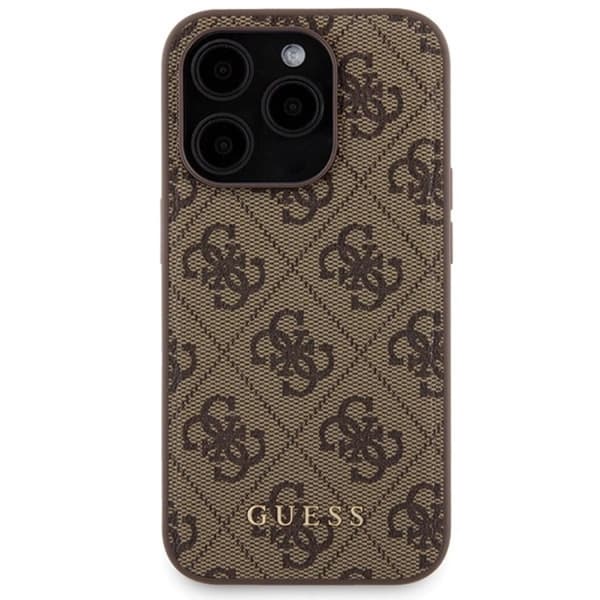Guess iPhone 15 Pro Mobilskal Med Powerbank 5000mAh Magsafe Metal Logo