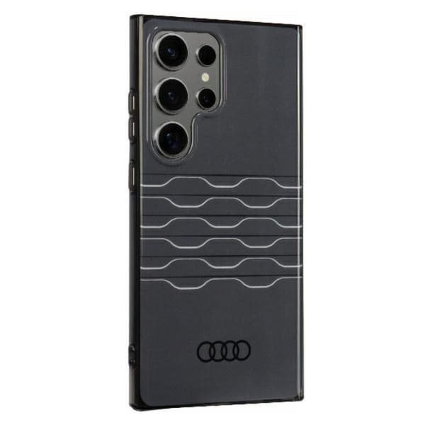 Audi Galaxy S24 Ultra Mobilskal Geometric Pattern - Svart