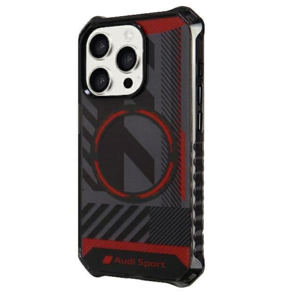 Audi iPhone 15 Pro Mobilskal Magsafe IML Sport - Svart