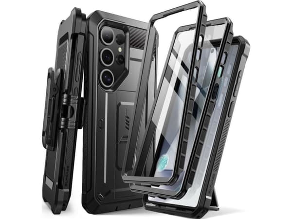 Dėklas SUPCASE UNICORN BEETLE PRO 2 SET GALAXY S25 ULTRA Juodas