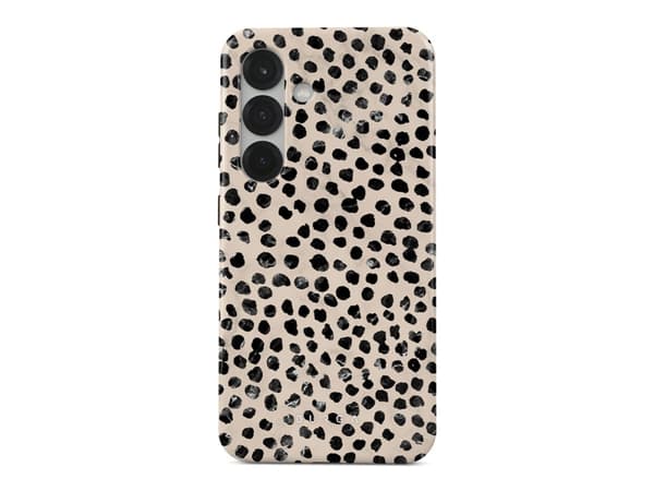 Burga - Baksidedeksel for mobiltelefon - cute - silikon, termoplast-polyuretan (TPU) - Almond Latte - for Samsung Galaxy S25