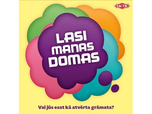 TACTIC Boardgame Read My Mind (in Latvian lang.)