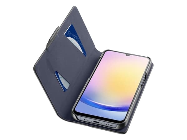 Cellularline BOOK3GALA26K, Lompakko, Samsung, Galaxy A26, 16,8 cm (6,6"), musta
