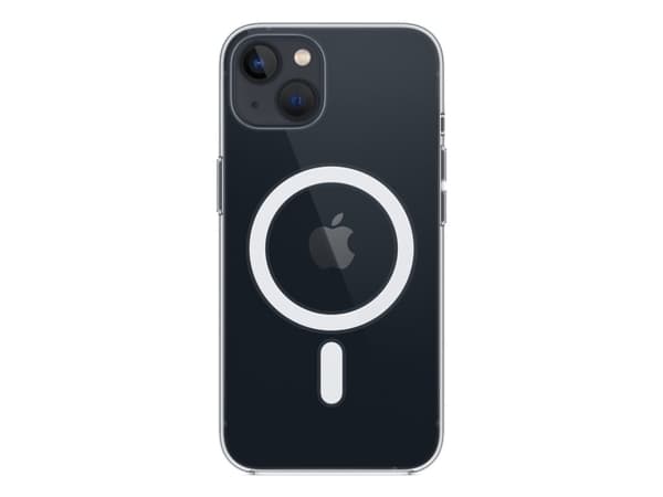Apple - Bagsidecover til mobiltelefon - MagSafe-kompatibilitet - polykarbonaatti - selkeä - iPhone 13:lle