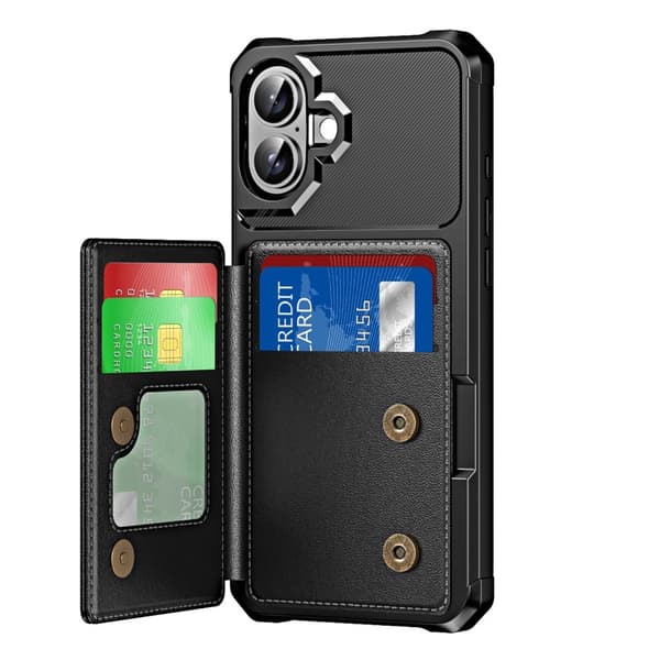 iPhone 16 Plånboksfodral - Slimmat, funktionellt och skyddande