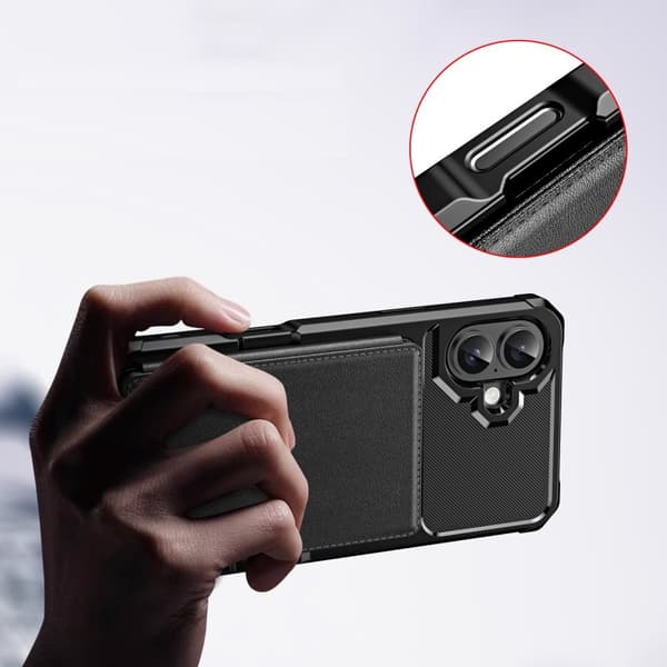 iPhone 16 Plånboksfodral - Slimmat, funktionellt och skyddande