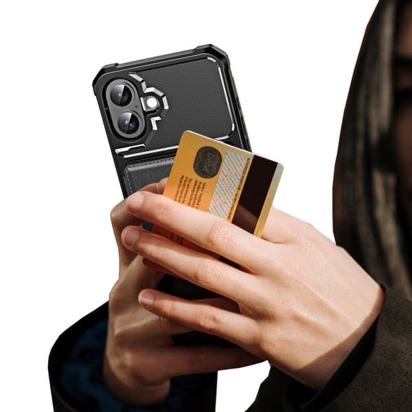 iPhone 16 Plånboksfodral - Slimmat, funktionellt och skyddande
