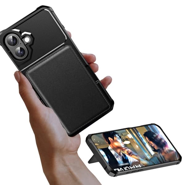 iPhone 16 Plånboksfodral - Slimmat, funktionellt och skyddande