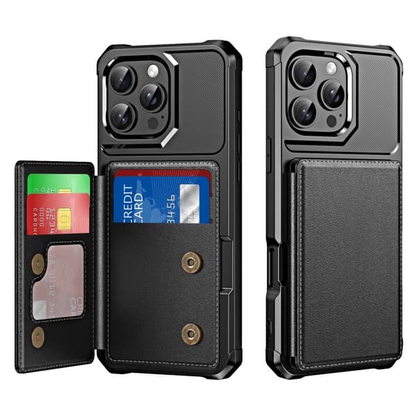iPhone 16 Pro Max Plånboksfodral - Tunnt och funktionellt