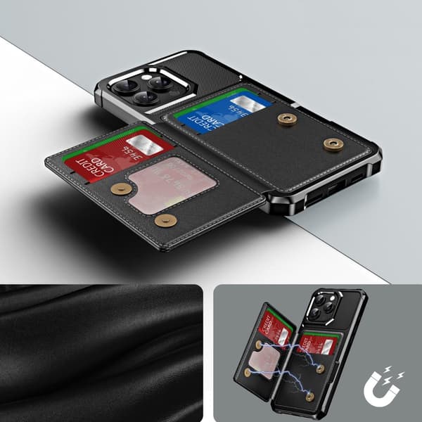 iPhone 12 Mini - Utratunt & Smidigt fodral med Kortfack
