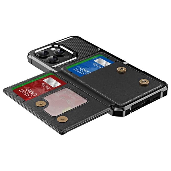 iPhone 12 Mini - Utratunt & Smidigt fodral med Kortfack