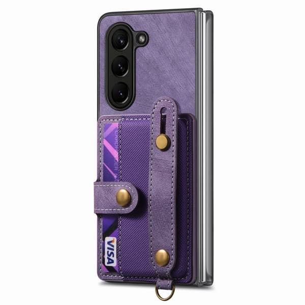 Samsung Galaxy Z Fold 6 - Smart skydd med plånbok & stativ