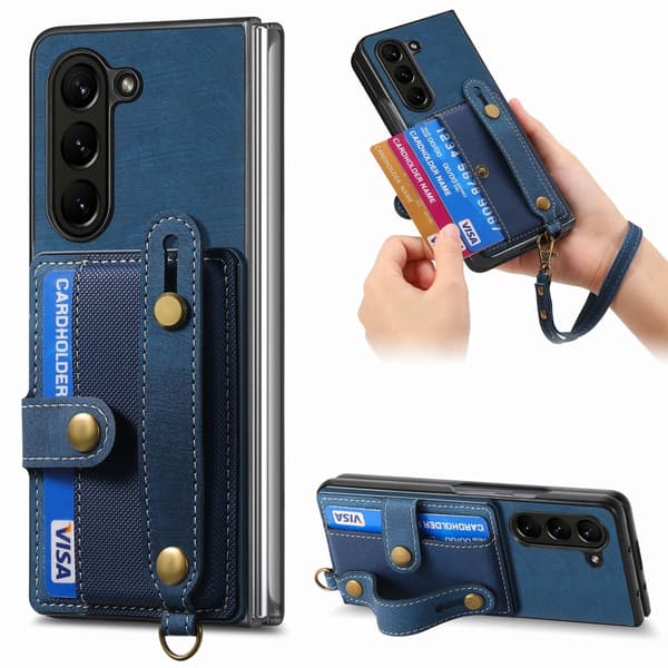 Samsung Galaxy Z Fold 6 - Smart skydd med plånbok & stativ