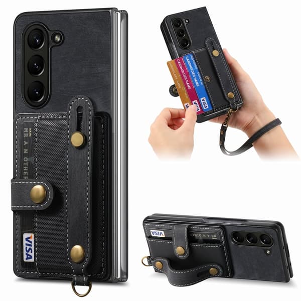 Samsung Galaxy Z Fold 6 - Smart skydd med plånbok & stativ