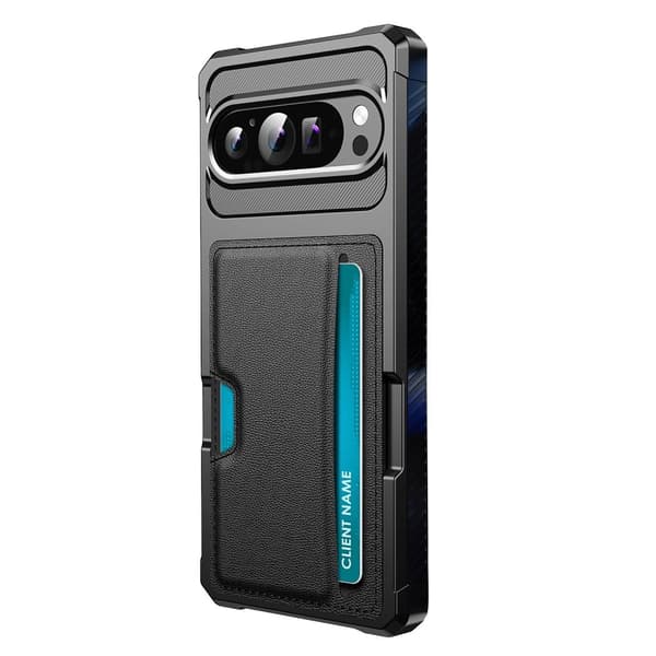 Google Pixel 9 Pro XL skal med inbyggd plånbok
