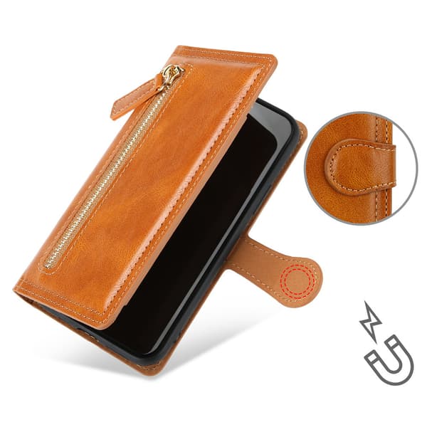 iPhone 14 Pro - Plånboksfodral med Smart Allt-i-Ett Design!