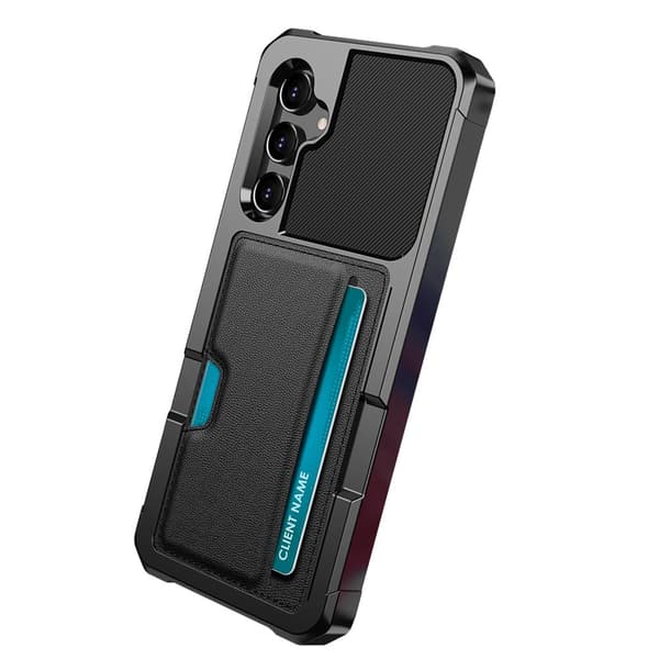 Samsung Galaxy A15 - Fodral med Kortfack och Fullt Skydd
