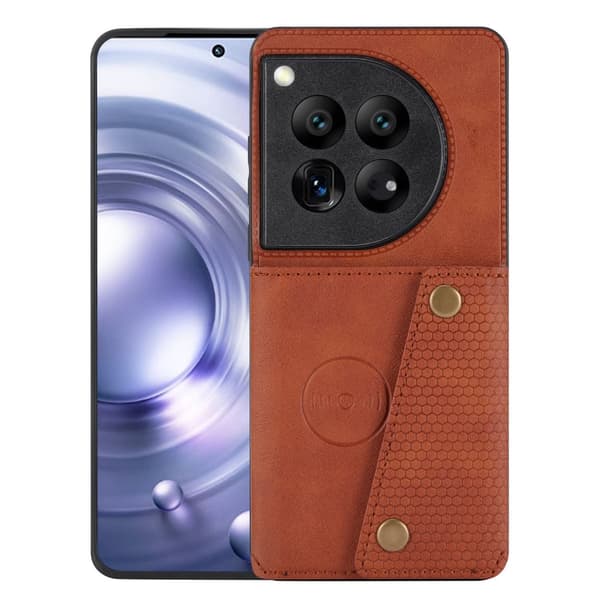 Oneplus 12 Retro Läderfodral - Lyxig Kvalitet i Varje Detalj