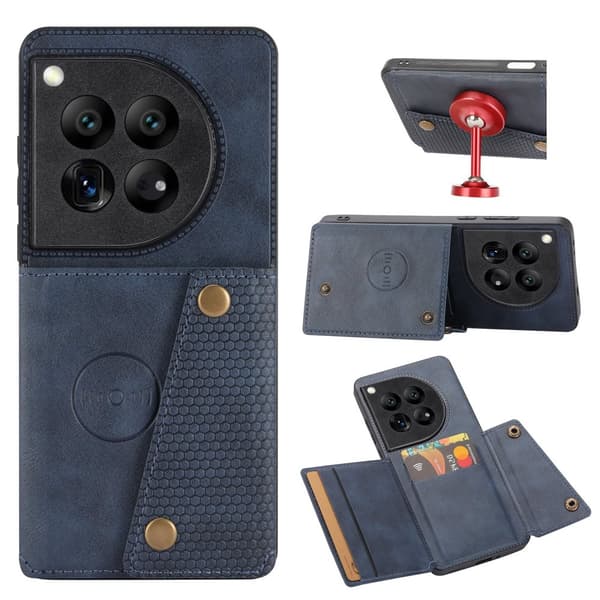Oneplus 12 Retro Läderfodral - Lyxig Kvalitet i Varje Detalj