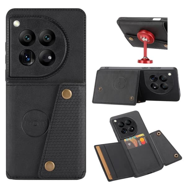 Oneplus 12 Retro Läderfodral - Lyxig Kvalitet i Varje Detalj