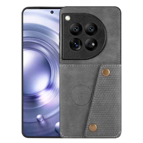 Oneplus 12 Retro Läderfodral - Lyxig Kvalitet i Varje Detalj