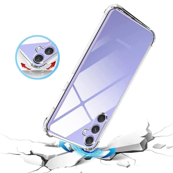 Samsung Galaxy S24 FE - Skyddande Stilrent Silikonskal