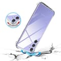 Miniatyrbild 8 av 11: Samsung Galaxy S24 FE - Skyddande Stilrent Silikonskal