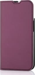 Miniatyrbillede 2 af 7: Wave BookCase beskyttelsesetui, iPhone 14, Smoky Sangria