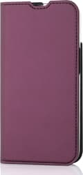 Miniatyrbillede 1 af 7: Wave BookCase beskyttelsesetui, iPhone 14, Smoky Sangria