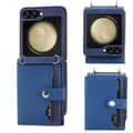 Miniatyrbild 4 av 11: Samsung Galaxy Z Flip 6 Plånboksfodral med Kortfack & Justerbar Axelrem