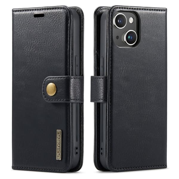iPhone 13 Plånboksfodral - Retro Design och Multifunktionalitet