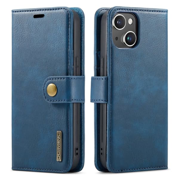 iPhone 13 Plånboksfodral - Retro Design och Multifunktionalitet