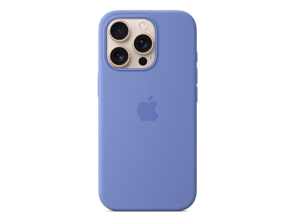 Apple - Baksidedeksel for mobiltelefon - MagSafe-samsvar - silikon - gravmyrt - for iPhone 16 Pro