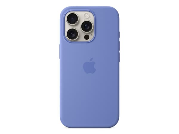 Apple - Baksidedeksel for mobiltelefon - MagSafe-samsvar - silikon - gravmyrt - for iPhone 16 Pro