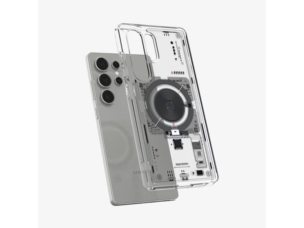 Spigen Ultra Hybrid Neo One (MagFit), Omslag, Samsung, Galaxy S25 Ultra, 17,5 cm (6.9"), Transparent