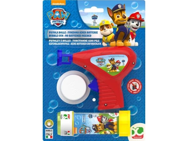 Paramount Soap Bubbles Gun Paw Patrol Dulcop