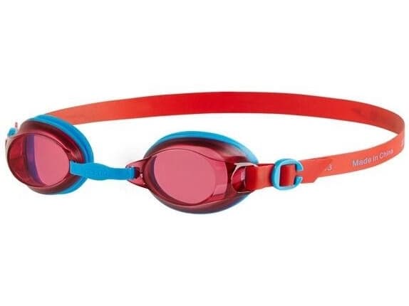 Speedo Okularki pływackie Junior Jet V2 Gog red/blue (98C106)