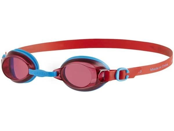 Speedo Okularki pływackie Junior Jet V2 Gog red/blue (98C106)