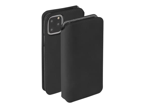 Krusell Sunne, Lompakkokotelo, Apple, iPhone 11, 15,5 cm (6.1"), Musta