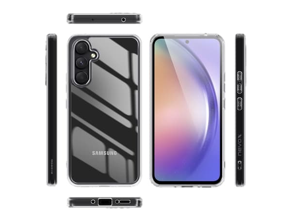 nevox 2491, Cover, Samsung, Samsung Galaxy A36, 17 cm (6.7"), Transparent