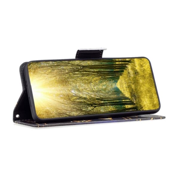 Plånboksfodral Samsung Galaxy S25 - Guldfjäril