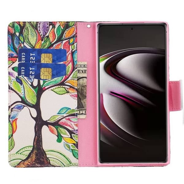 Plånboksfodral Samsung Galaxy S25 Ultra - Färgglatt Träd