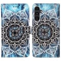 Miniatyrbild 4 av 4: Plånboksfodral Samsung Galaxy A56 - Blå Mandala