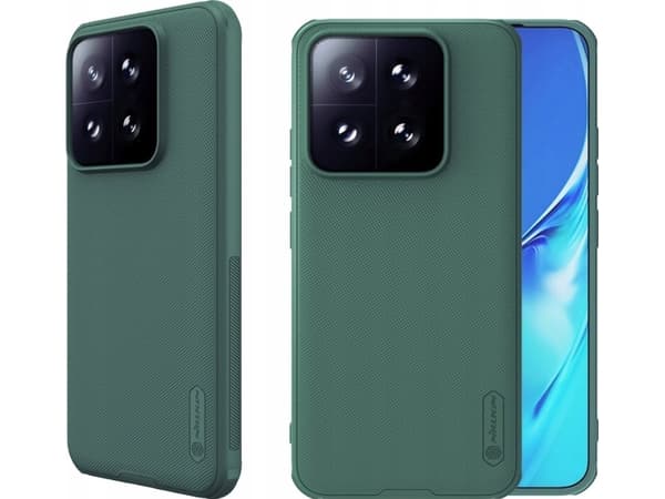 Nillkin Super Frosted PRO Baksida för Xiaomi 14T Pro Deep Green